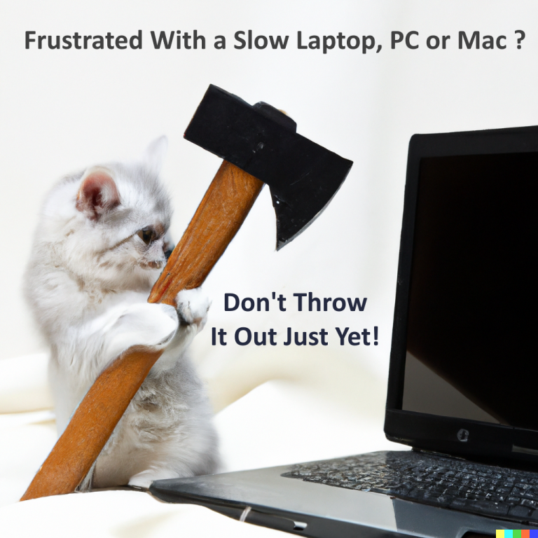 PC, Laptop or Mac Running Slow?